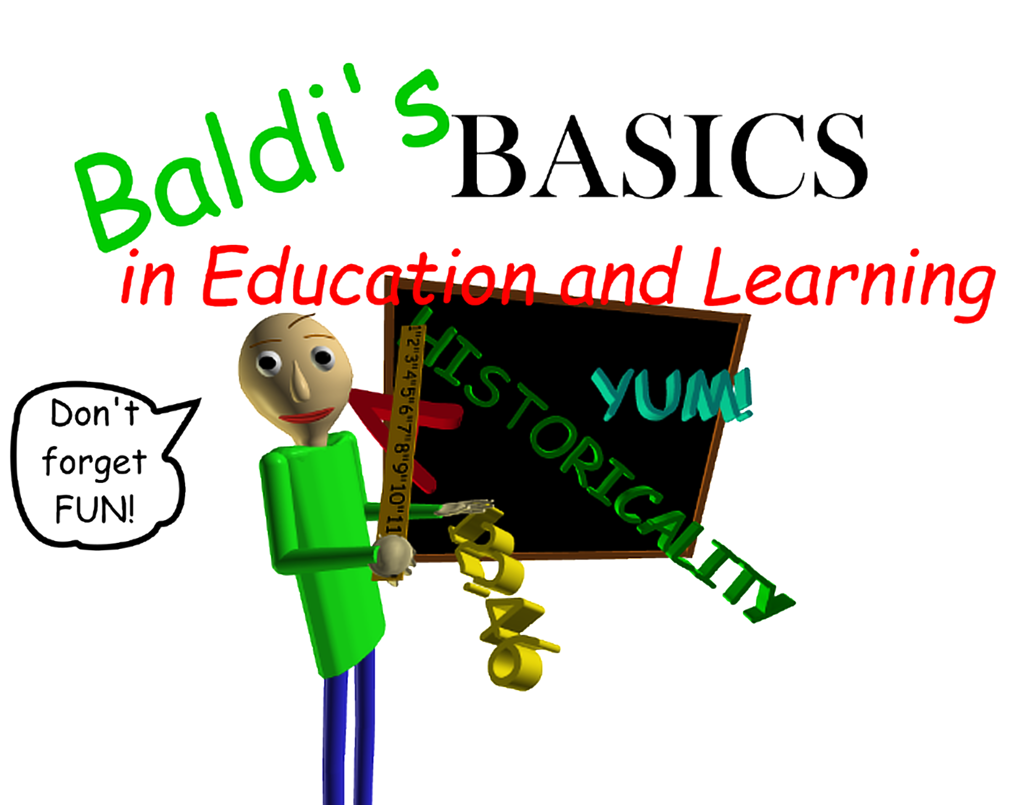 Playtime from Baldi's Basics is doing wacky things to reality